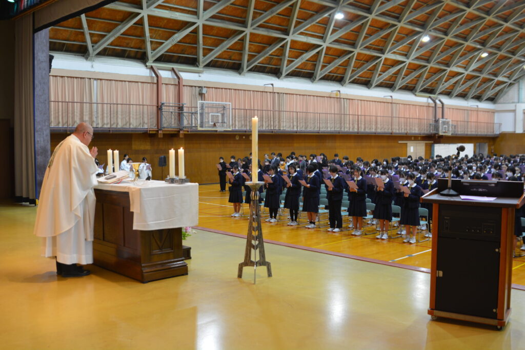 「聖霊学園創立116周年記念ミサ」を行いました！